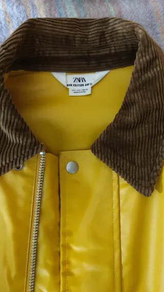 Giacca uomo ZARA gialla