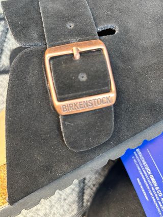 Zuecos Birkenstock Negro Talla 42