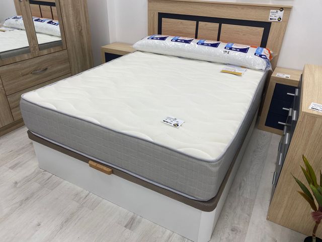 Canapes Matrimoniales Con Colchones De Calidad 135x190 cm