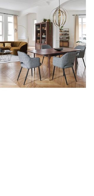 Tavolo da pranzo allungabile in legno massello