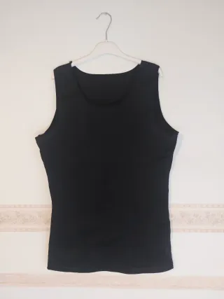 Canotta modellante uomo nera XXXL