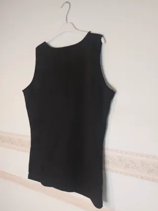 Canotta modellante uomo nera XXXL