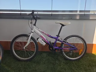 Bicicleta Conor 206 Lady 20 Morado/Blanco