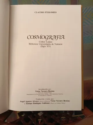 Facsímil Atlas de Claudio Ptolomeo