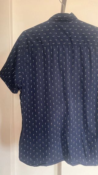 Camisa Michael Brandon Flamencos Talla L