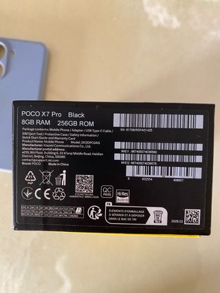 Xiaomi Poco X7 Pro 256 GB Nero