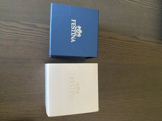 Caja para reloj Festina azul