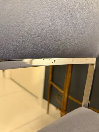 Set 4 sedie Willy Rizzo design vintage mid century