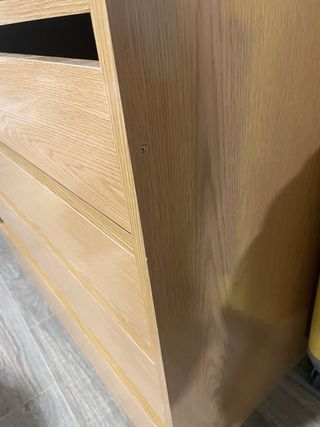 Cajonera de madera 4 cajones