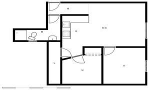 Piso en venta en Les Planes en Hospitalet de Llobregat, L´