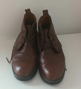 Botín Massimo Dutti Marrón