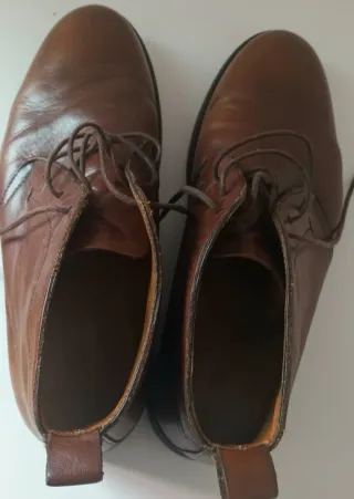 Botín Massimo Dutti Marrón