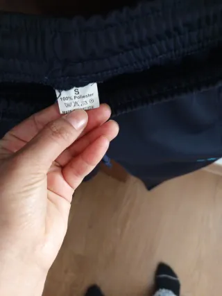 Pantalones Adidas negros y azules