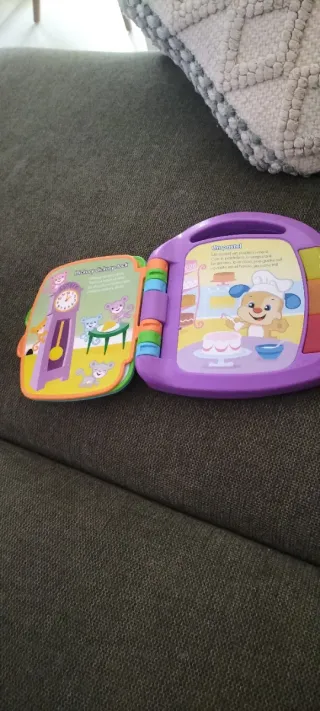 Fisher-Price Ríe y Aprende Libro Interactivo