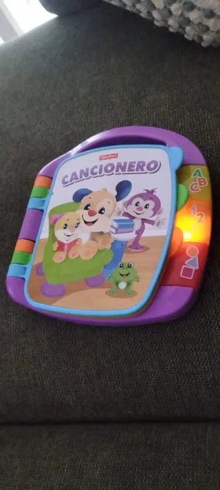 Fisher-Price Ríe y Aprende Libro Interactivo