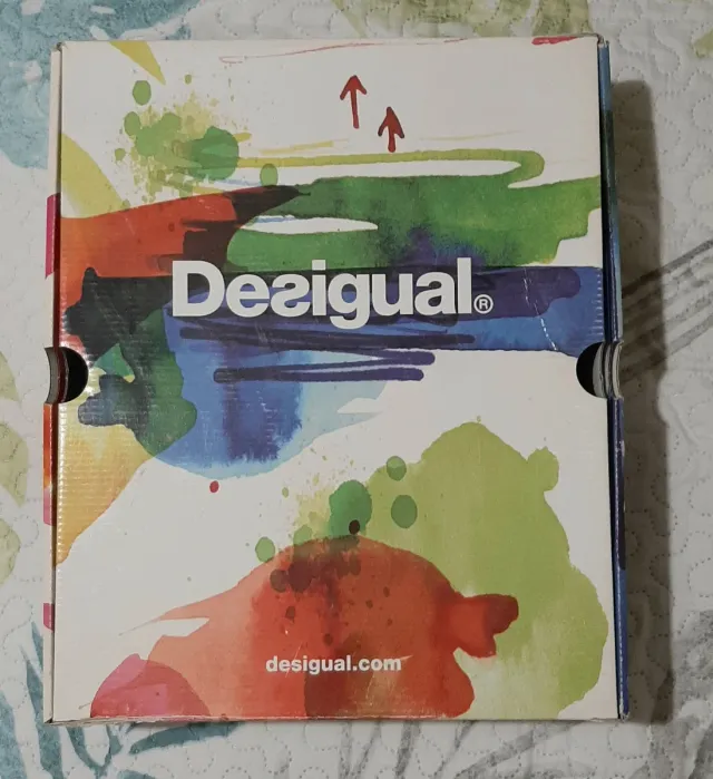 Botas Desigual marrón con rosa