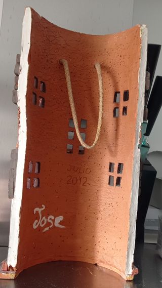 Preciosa teja decorativa