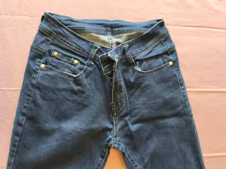 Moda Italiana Jeans Talla M Azul Nuevo