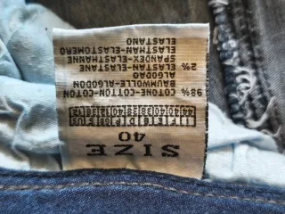 Moda Italiana Jeans Talla M Azul Nuevo