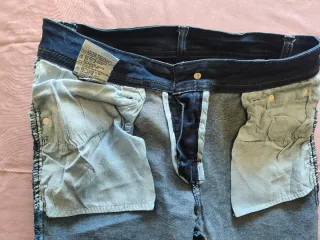 Moda Italiana Jeans Talla M Azul Nuevo