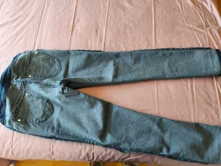 Moda Italiana Jeans Talla M Azul Nuevo
