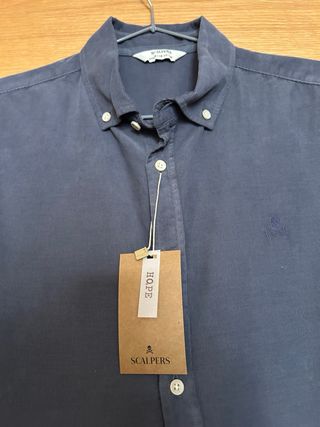 Camisa Scalpers Azul Talla L