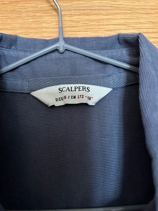 Camisa Scalpers Azul Talla L