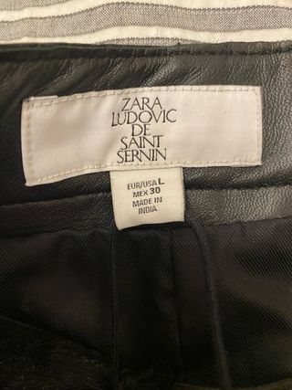 Falda Pelo Ludovic x Zara Negra