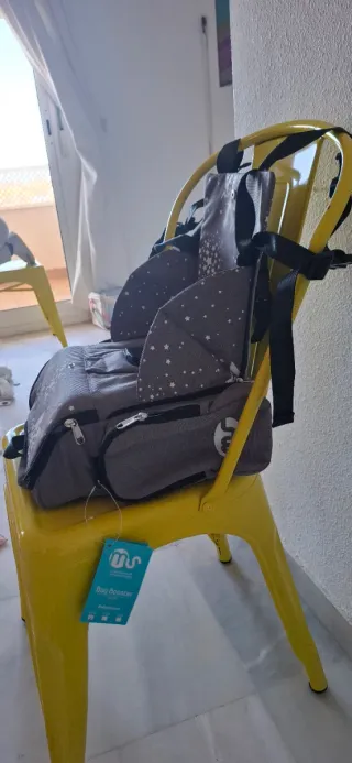 Trona de viaje mochila estrellas