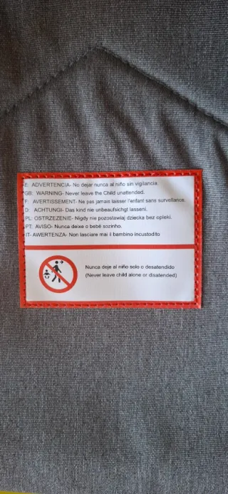 Trona de viaje mochila estrellas