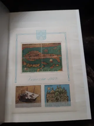 Tutti i francobolli del pontificato di Paolo VI