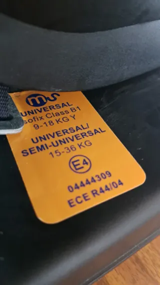 Silla coche infantil Encore Isofix