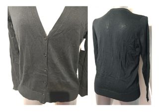 Amazon Casaco leve com decote em V Tam:L (128)