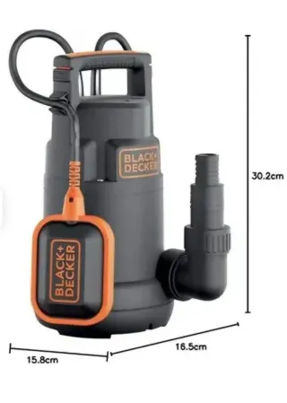 Bomba Sumergible Black+Decker BXUP750PTE