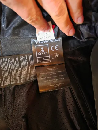 Chaqueta Dainese VFR46 Negra y Amarilla