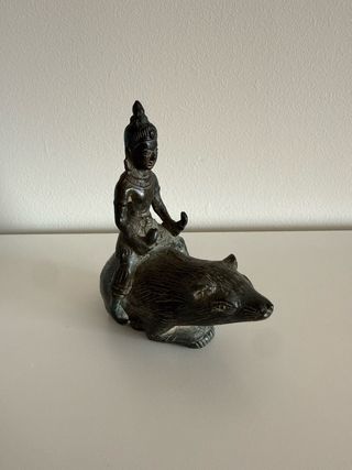 Figura Vishnu en cobre