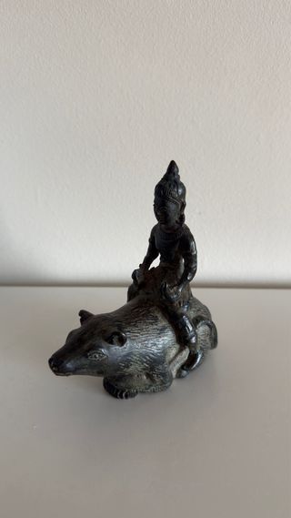 Figura Vishnu en cobre