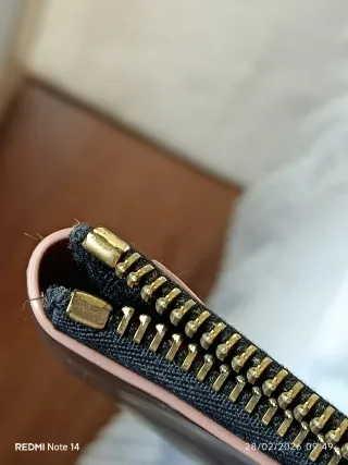 Pochete Bimba y Lola dourada/prateada