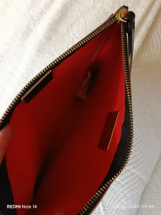 Pochete Bimba y Lola dourada/prateada