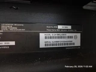 Monitor Philips 24 Negro