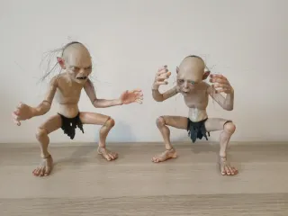 Figuras Gollum y Smeagol NECA