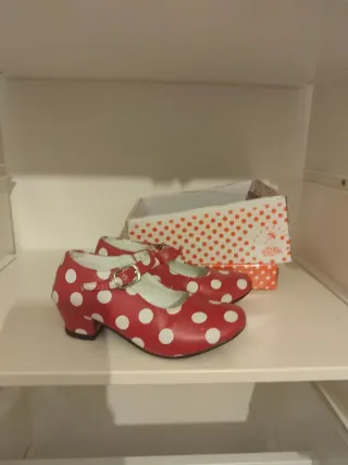 Zapatos Flamenca Niña Talla 26