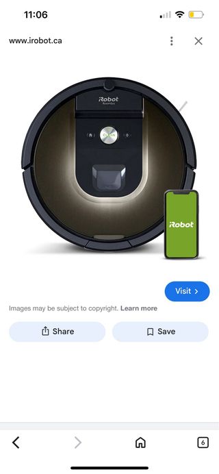 Robot Aspirador iRobot Roomba 980 con wifi