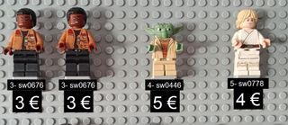 Figuras LEGO Star Wars