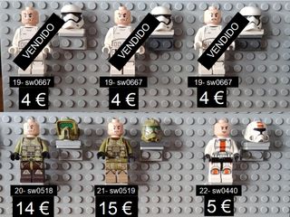 Figuras LEGO Star Wars