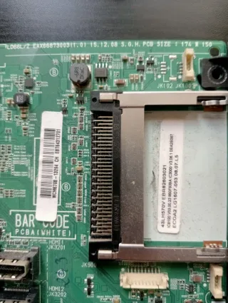 Placa Main y Fuente Alimentación LG 43LH570V