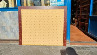 Cabecero 105cm Madera y Tela 640513971