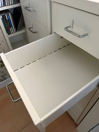 Cajonera Helmer Blanca Metal