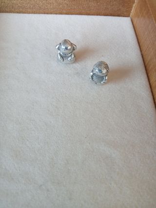 2 Abalorios Plata Pandora