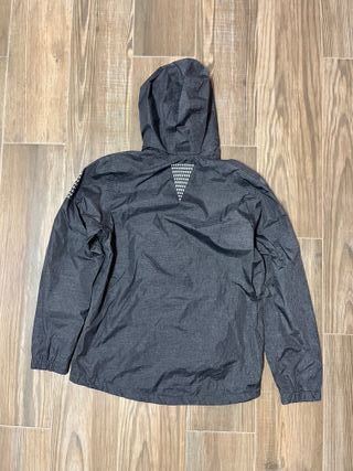 Cortavientos Boriken gris oscuro talla S Reflectan